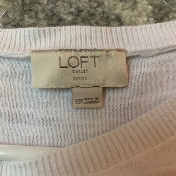 Loft short sleeve sweater top - Picture 2 of 2